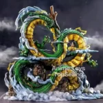 Dragon Ball, Shenron, Goku, Anime Figure, Shenron Figure, Goku Figure, 23cm Figure, Anime Collectible, Anime Statue, Dragon Ball Inspired, Anime Gift, Desk Decor, Room Decor, AnimeHeroStuff