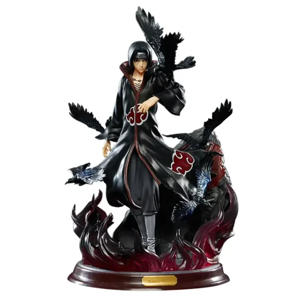 Naruto Inspired Itachi Uchiha 28cm Figure – Akatsuki Crow Collectible Statue